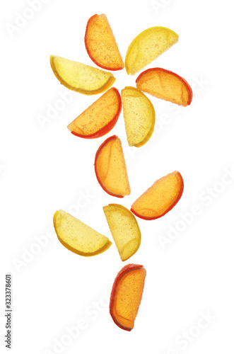 Marmalade in the form of lemon and orange slices