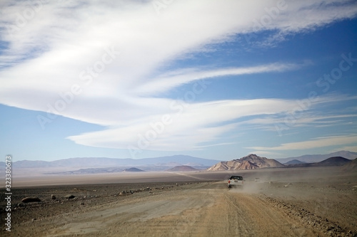 Trail to El Penon village at the Puna de Atacama, Argentina © Maurizio