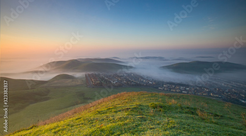 Morning Fog in Tri-Valley