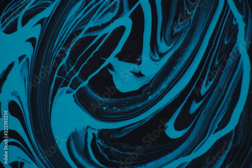 Wallpaper Mural Beautiful abstract background. Acrylic paints. Aqua menthe. Marble texture. Contemporary art. Marbleized effect. Acrylic painting Torontodigital.ca