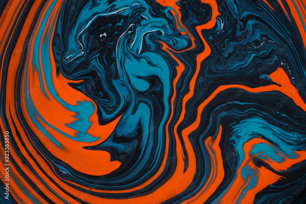 Lush lava color marble texture background. Beautiful abstract background. Contemporary art. Marbleized effect. Acrylic painting- can be used as a trendy background for posters, cards, invitations. Lush lava color marble texture background. Beautiful abstract background. Contemporary art. Marbleized effect. Acrylic painting- can be used as a trendy background for posters, cards, invitations.