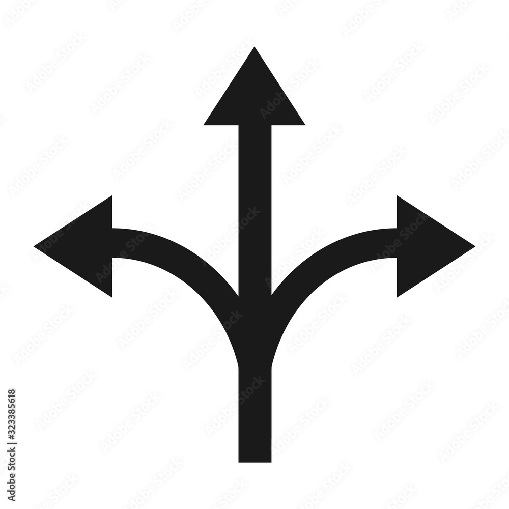 Vector Tripple Arrow Icon flat design Vector Tripple Arrow Icon flat design