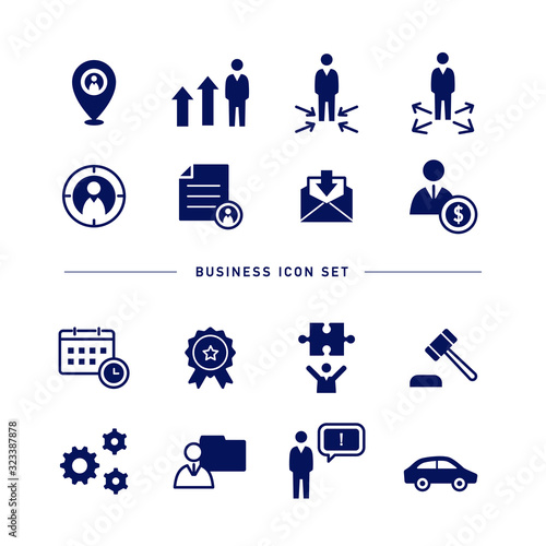 BUSINESS ICON SET