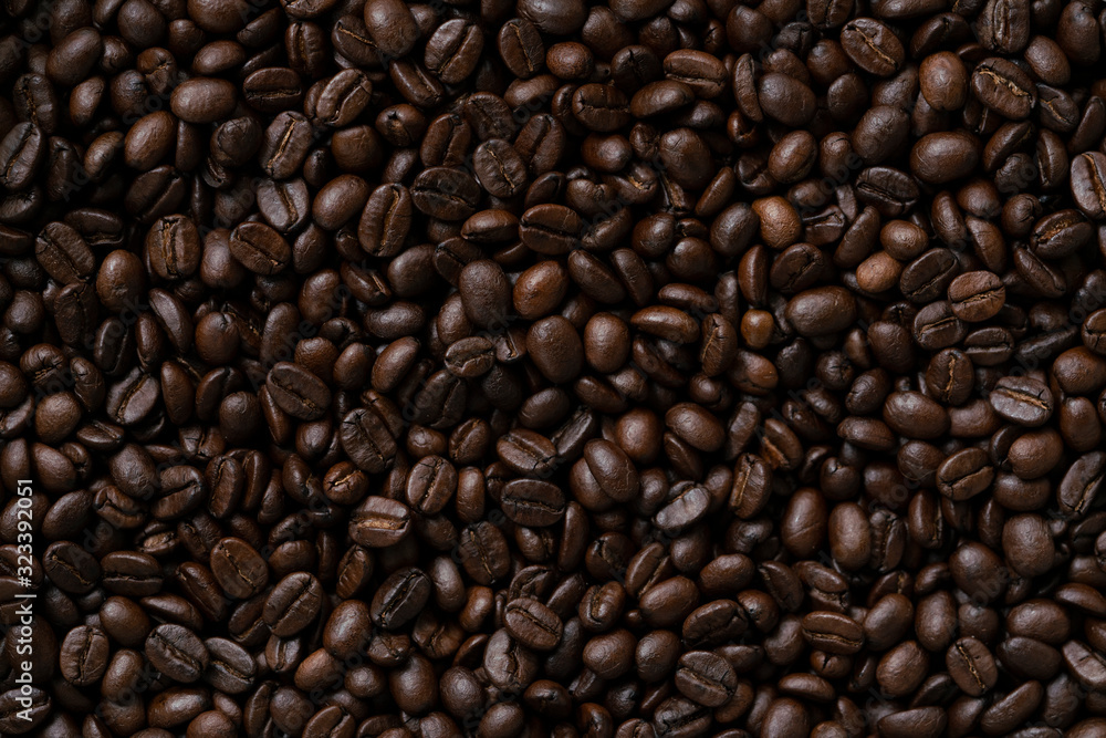 close up of coffee beans, hot drink concept close up of coffee beans, hot drink concept