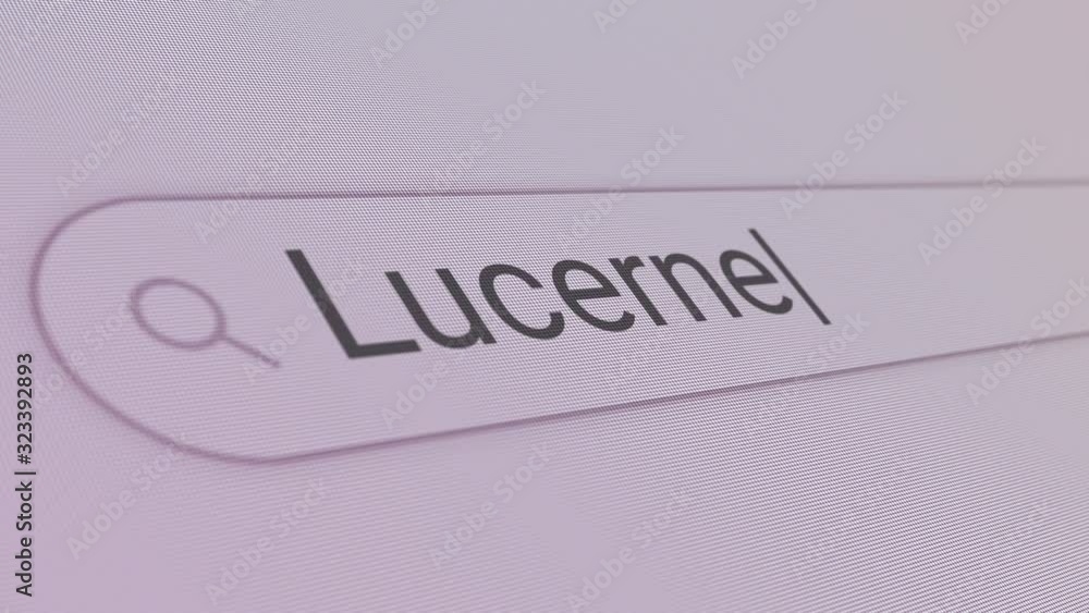 Lucerne Search Bar Close Up Single Line Typing Text Box Layout Web Database Browser Engine Concept Lucerne Search Bar Close Up Single Line Typing Text Box Layout Web Database Browser Engine Concept