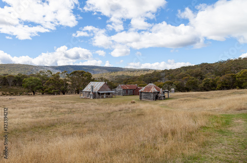 Fényképezés Coolamine Homestead in the Kosciuszko National Park in the Snowy Mountains, New South Wales, Australia