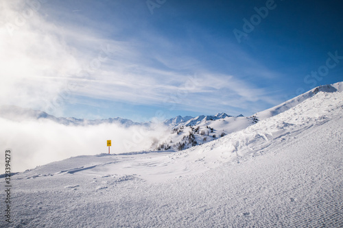 Winterliches Bergpanorama © Michael