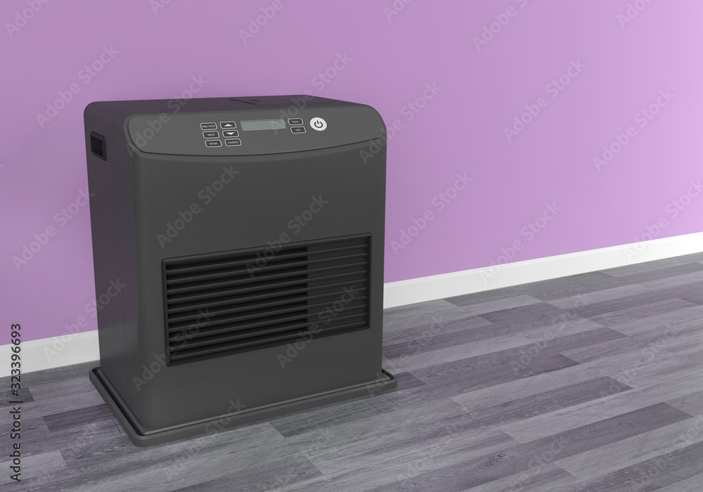 Fototapeta premium kerosene heater heating oil stove 3D