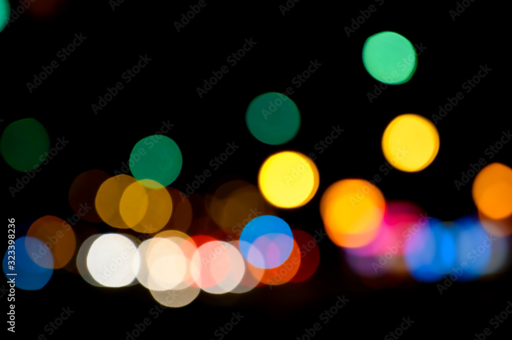 Lights in the city with lights blurred background for graphic design. Lights in the city with lights blurred background for graphic design.