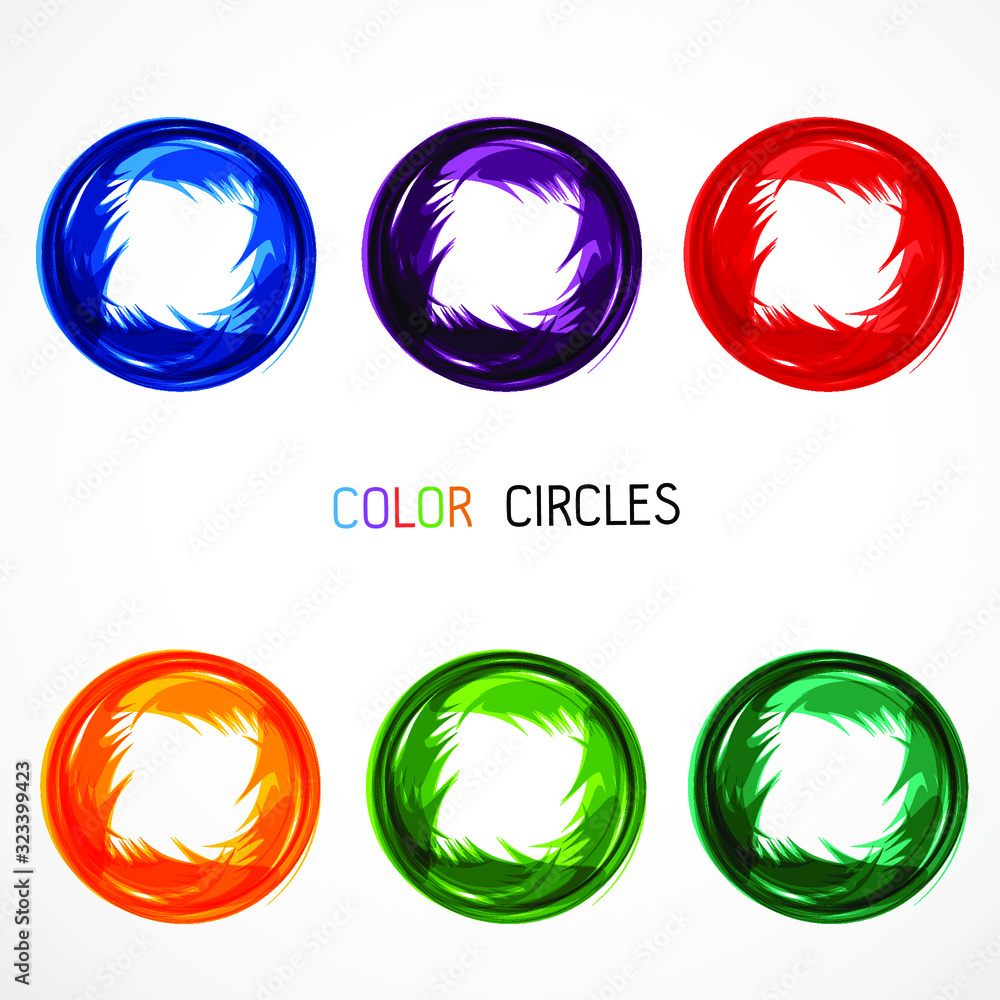 Color circles set