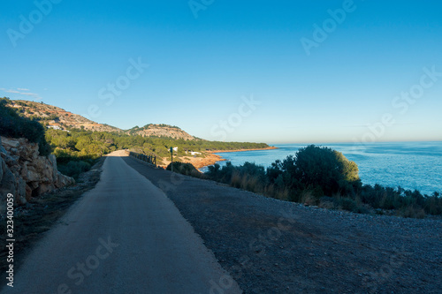 The green road from Oropesa to Benicassim, Costa Azahar