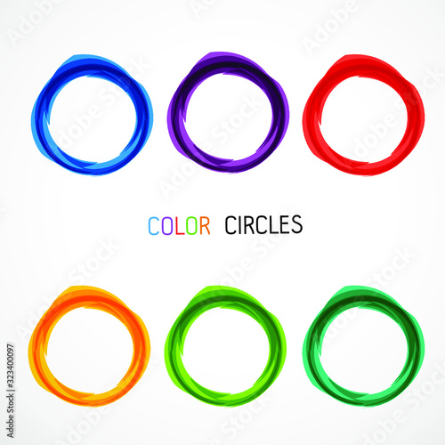 Color circles set