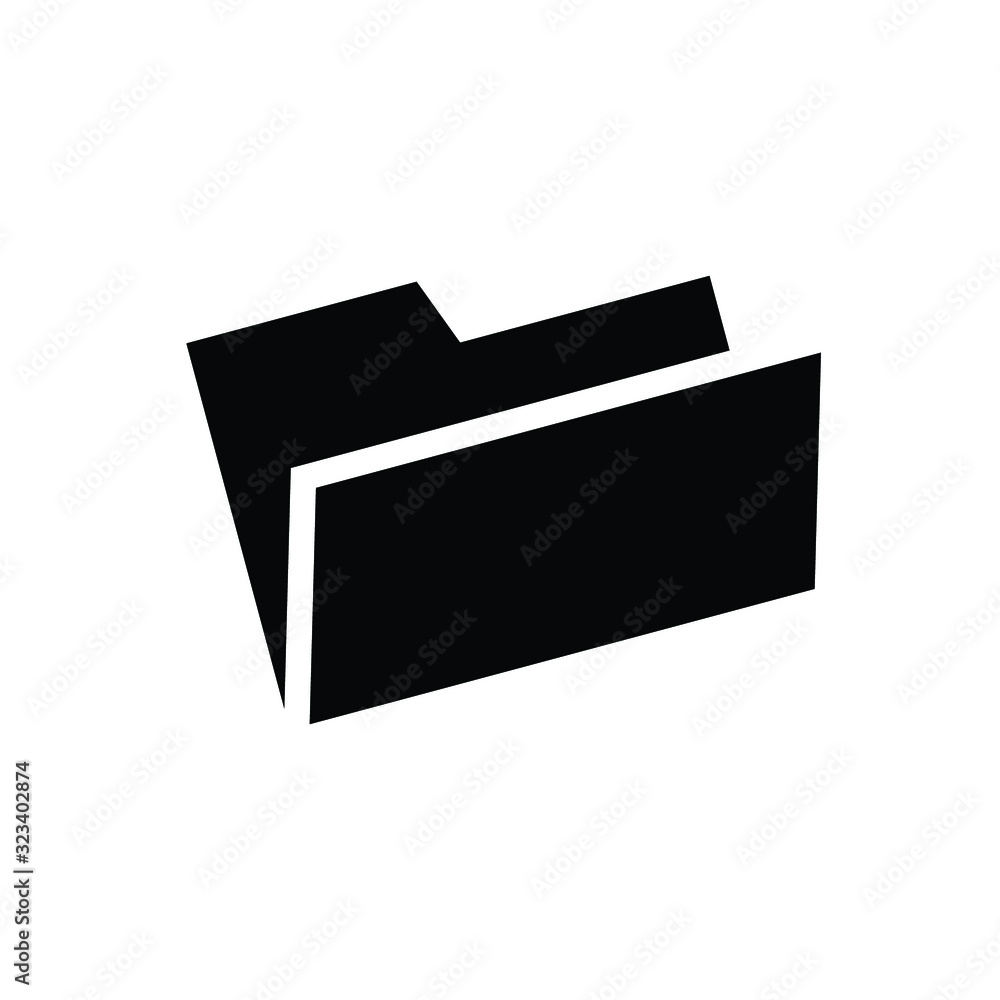 Folder Icon Flat for your web site design, app, logo, UI. Folder Icon Flat for your web site design, app, logo, UI.