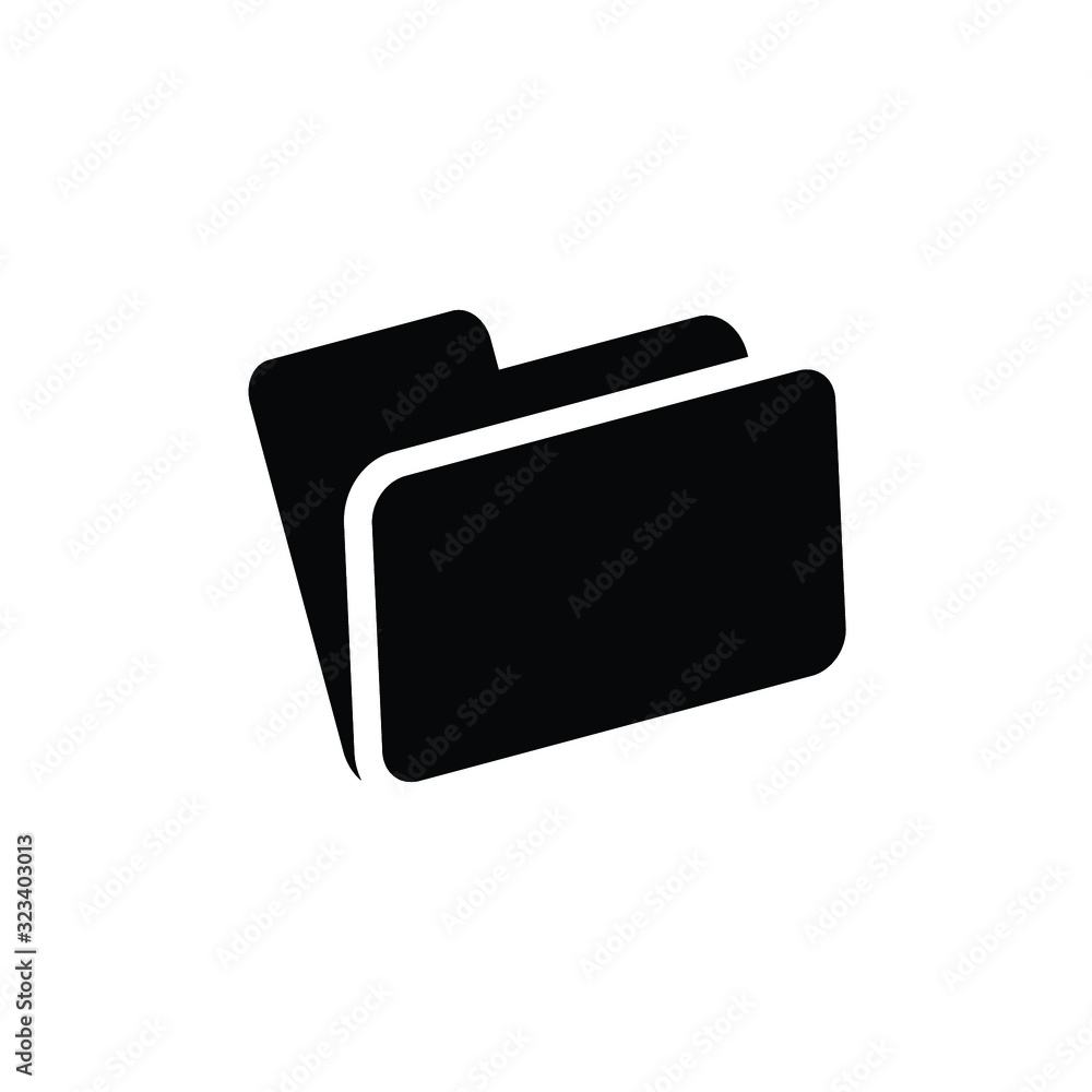 Folder Icon Flat for your web site design, app, logo, UI. Folder Icon Flat for your web site design, app, logo, UI.