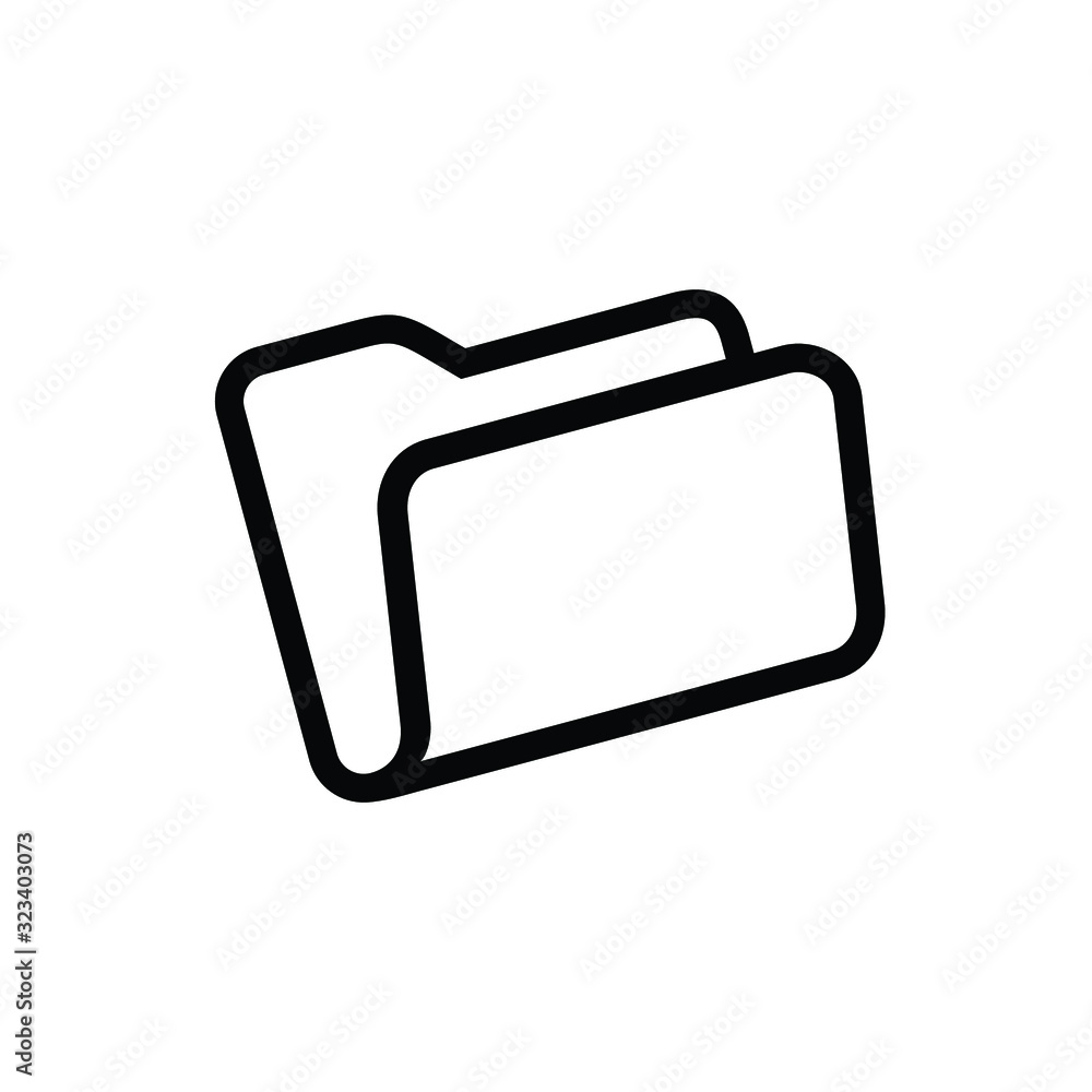 Folder Icon Flat for your web site design, app, logo, UI. Folder Icon Flat for your web site design, app, logo, UI.