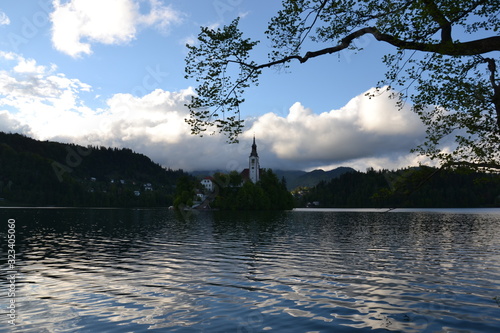Various beauties of lake Bled