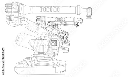A industral robots manipulators