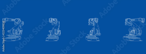 A industral robots manipulators