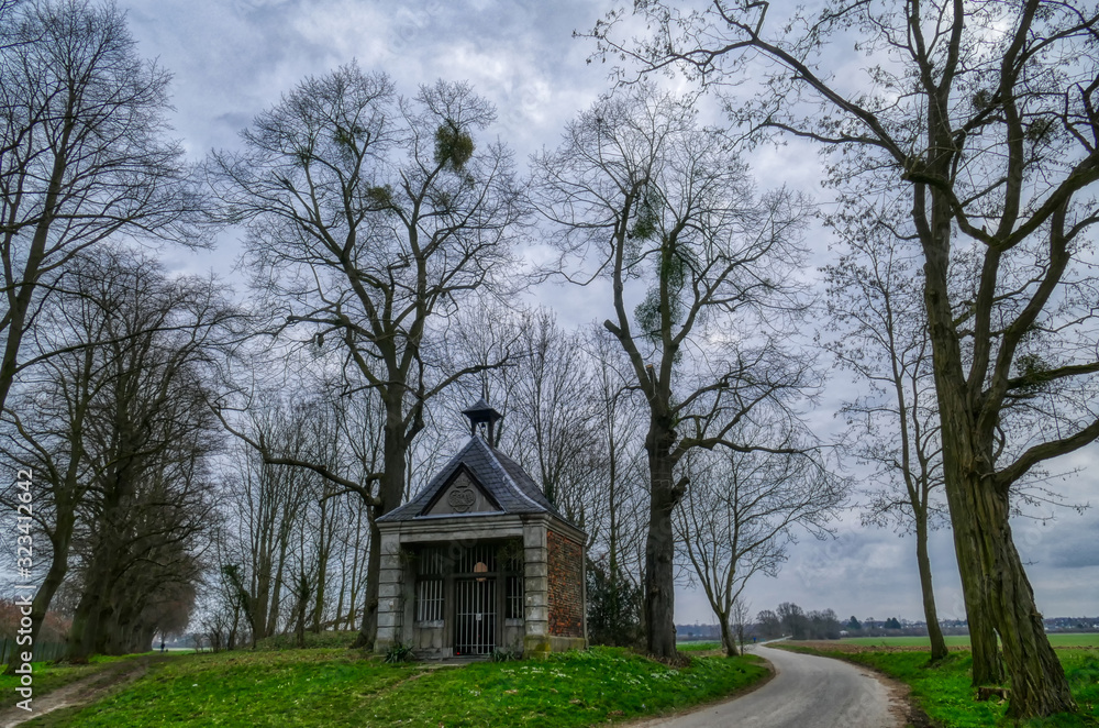 Kleine Kapelle am Wegrand in Angermund