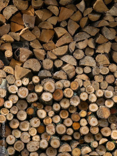 photography with firewood