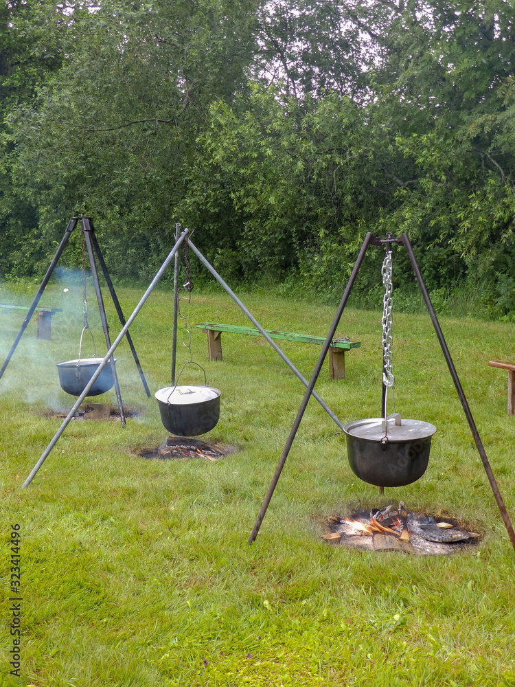 landscape with soup pot landscape with soup pot