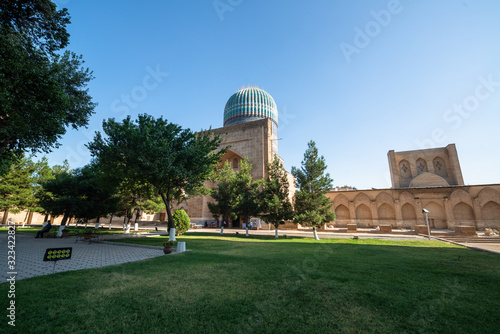 Bibi-Khanym Mosque in Samarkand, Uzbekistan.