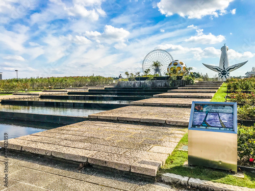 万博記念公園　池