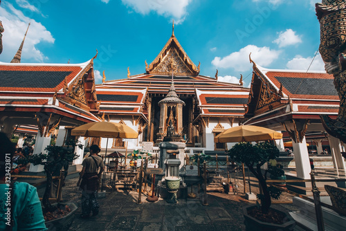 Phra Kaew Temple, Temple of the Emerald Buddha 20 December 2019, Bangkok, Thailand © Mr.wijit amkapet