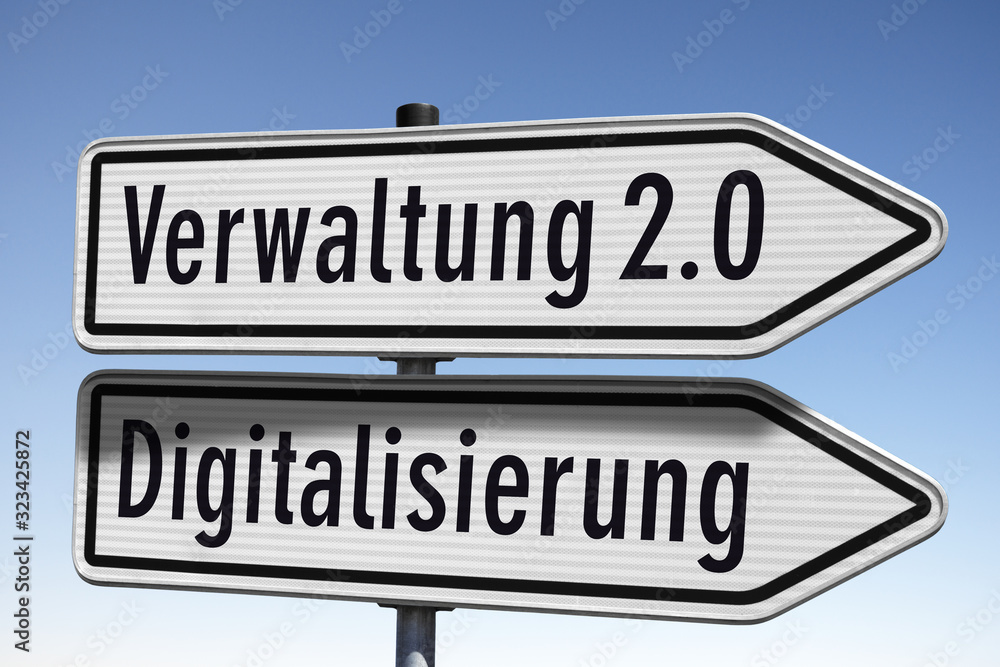 Wegweiser, Verwaltung 2.0, Digitalisierung Wegweiser, Verwaltung 2.0, Digitalisierung