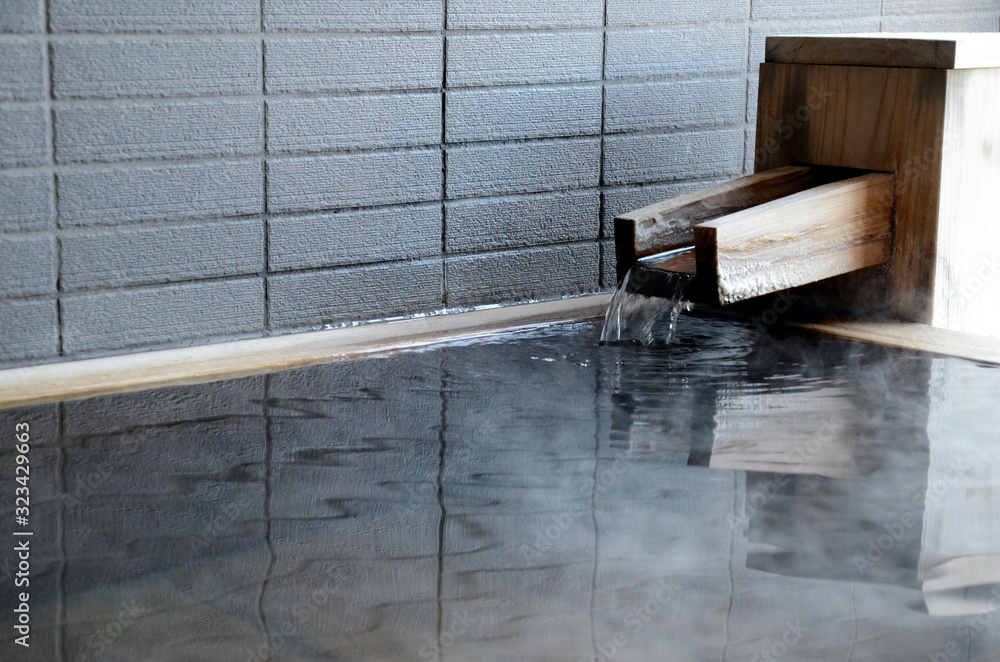 Obraz premium 温泉