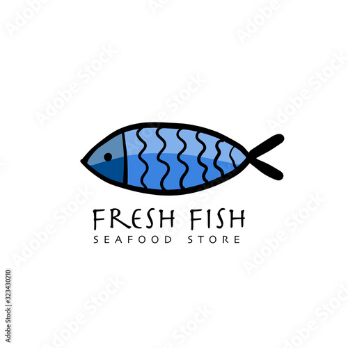 Sea Food Restaurant Logo Template Design