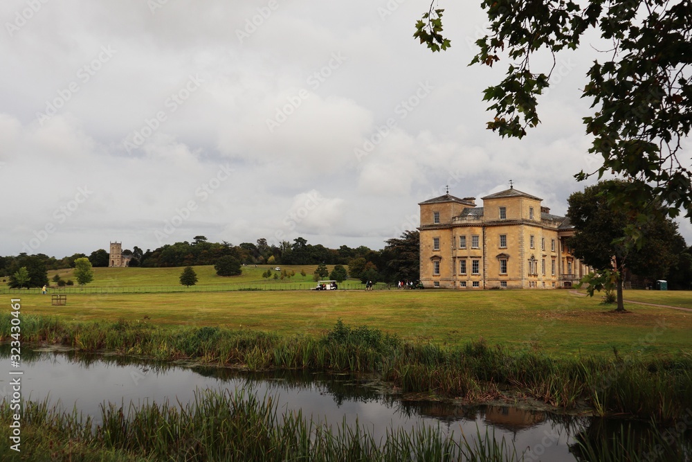 Stately Home and field Stately Home and field