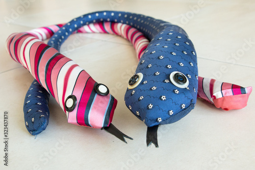 Stoffschlagen als upcycling