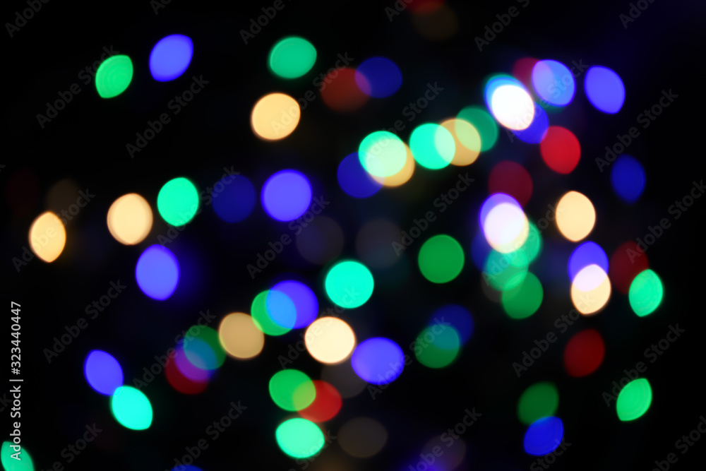 colorful blurred abstract bokeh bright bacground for art work