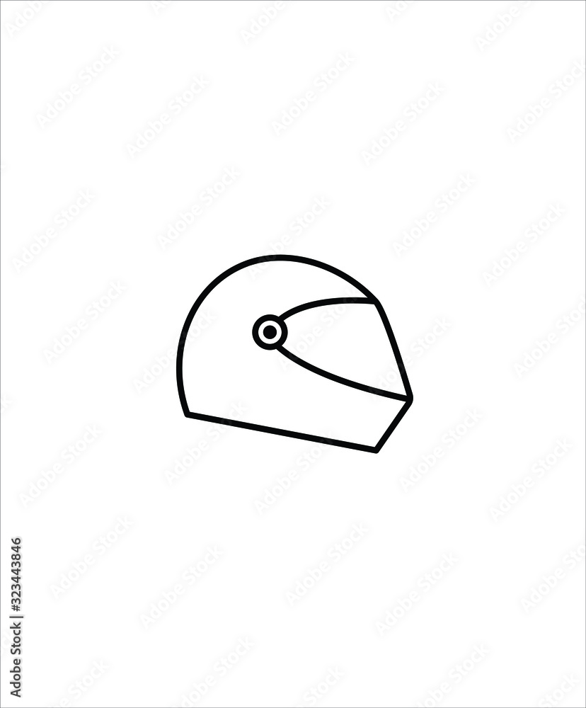 helmet line icon,vector best flat illustration design icon. helmet line icon,vector best flat illustration design icon.