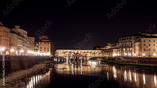 Front view of the Ponte Vecchio