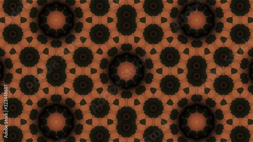 animated pattern with circles