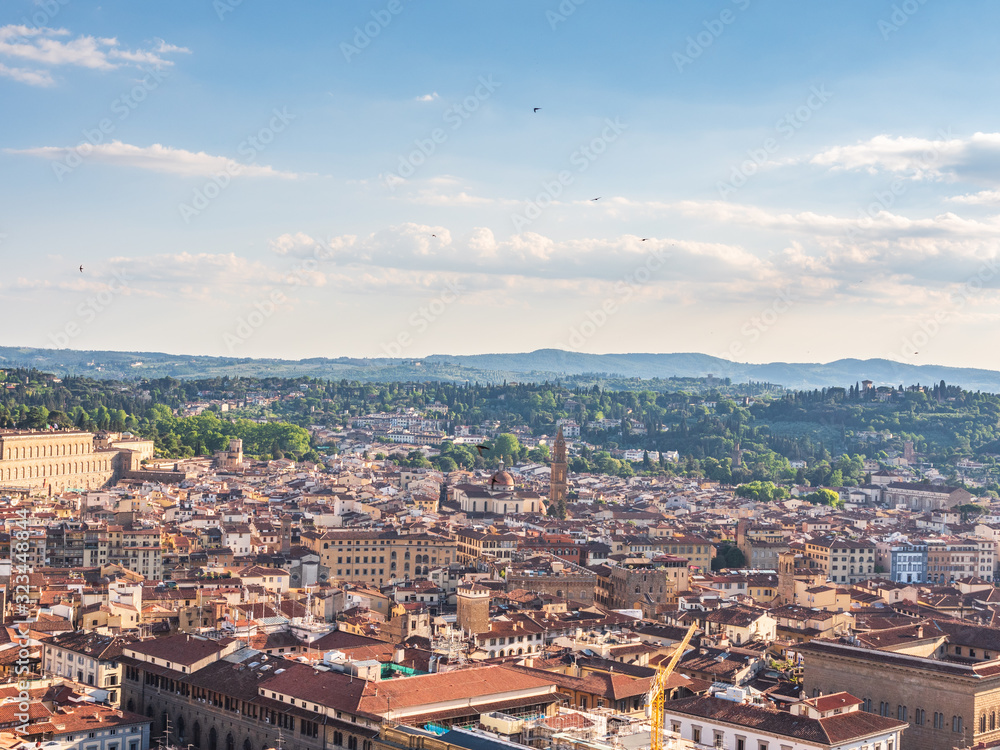 Views of Firenze from Santa Maria del Fiore cathedral