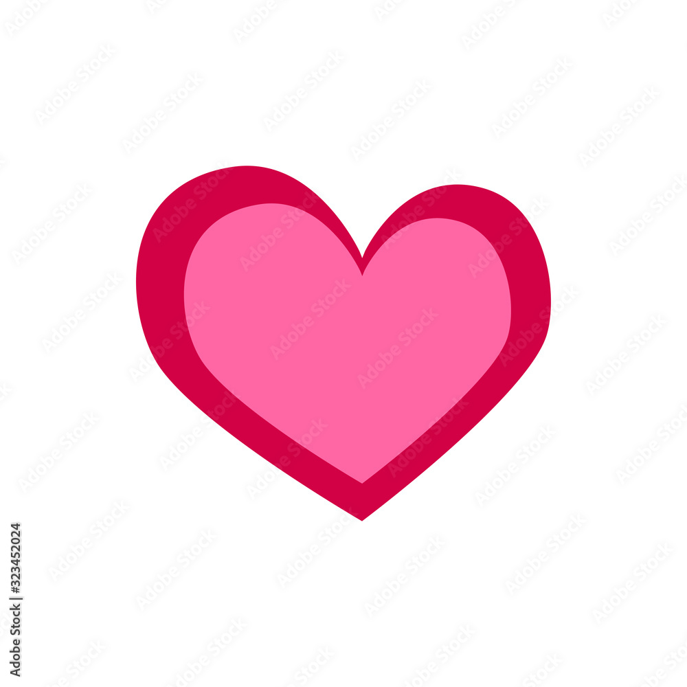 valentine's day icon vector logo