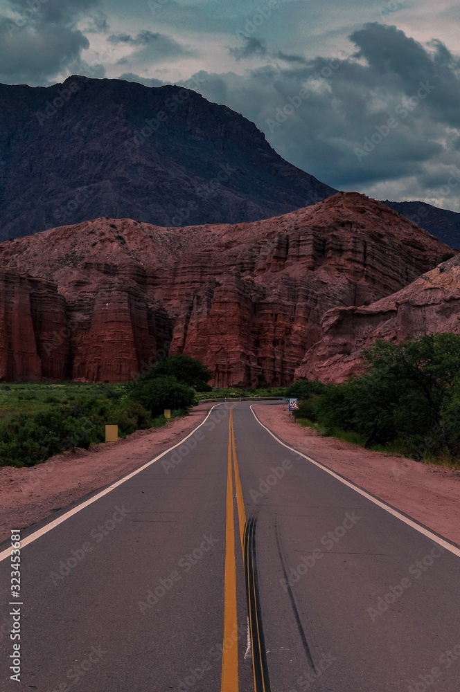 Fototapeta premium road in the mountains