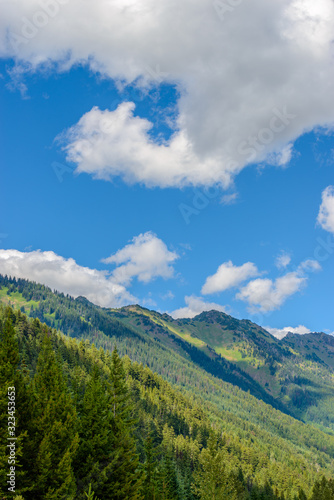 Rocky Mountains near Lillooet, Whistler, Vancouver, Canada. © karamysh