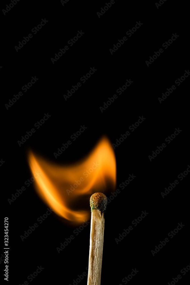 the burning matches