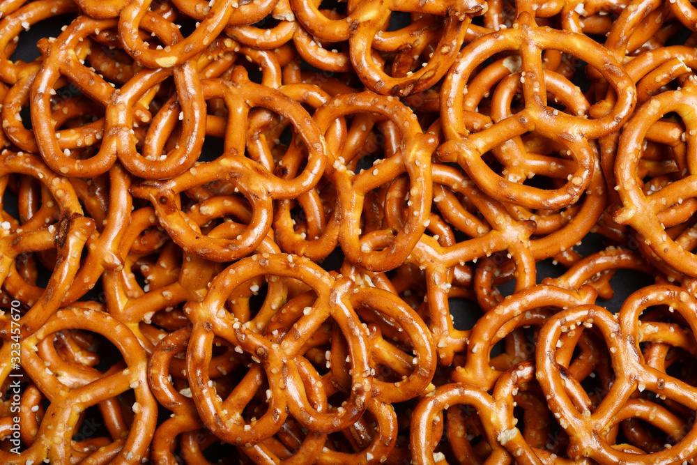 closeup salted pretzel seamless background closeup salted pretzel seamless background