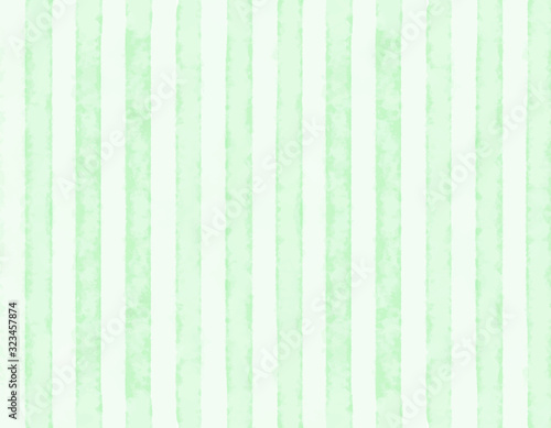 watercolor stripe background green