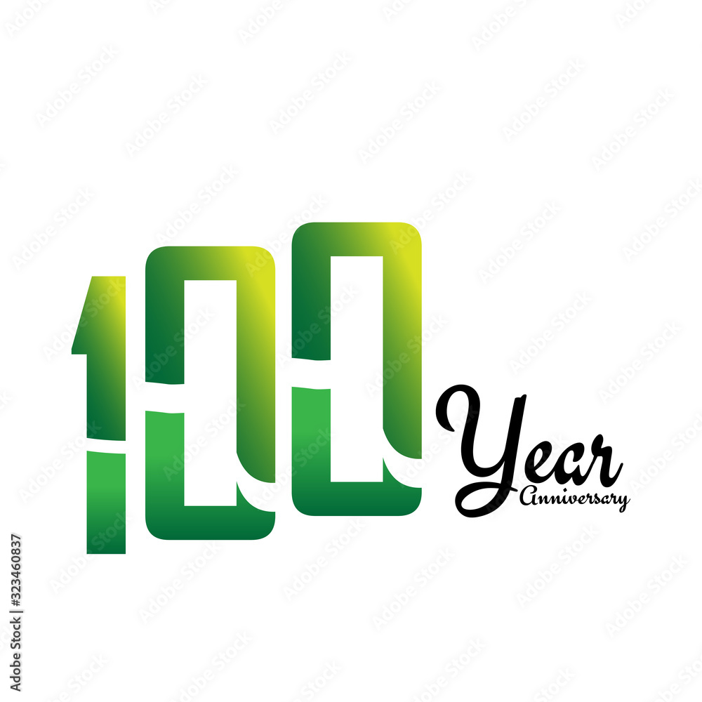 100 Years Anniversary Celebration Logo Vector Template Design Illustration 100 Years Anniversary Celebration Logo Vector Template Design Illustration