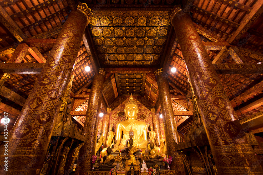 Obraz premium Luang Prabang Buddha temple 