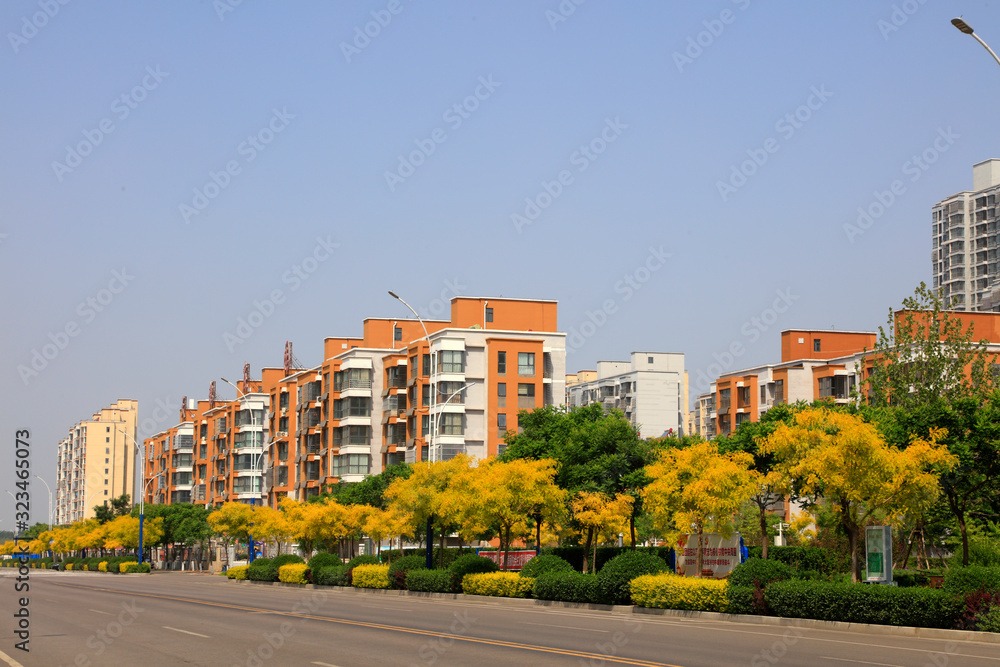 Fototapeta premium Urban architectural scenery, China