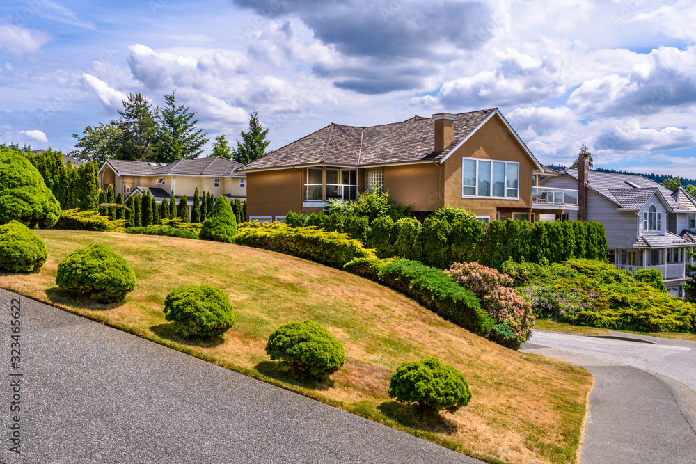 Luxury house in Vancouver, Canada. Luxury house in Vancouver, Canada.
