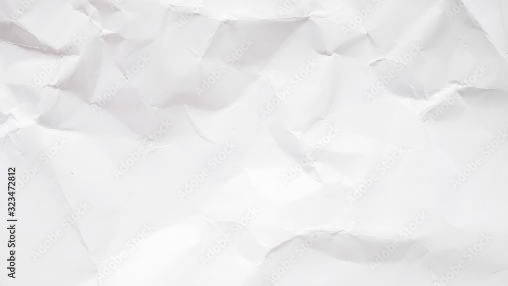 crumpled white paper background. note book letter crumpled white paper background. note book letter