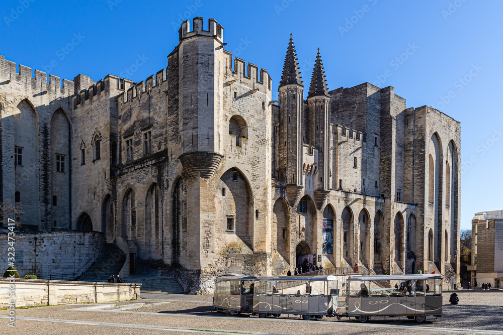 the city of the popes of Avignon, in the south of France